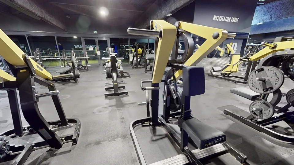 Low Row machine - Fitness Park Montpellier Vendargues